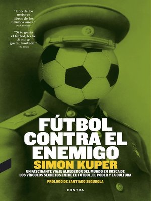 cover image of Fútbol contra el enemigo